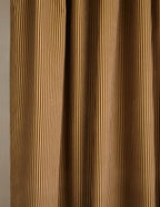 Bristol Striped Velvet Curtain Panel | Chic Soft Touch Velvet