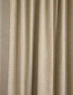 Bristol Striped Velvet Curtain Panel | Chic Soft Touch Velvet