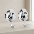 Suction Cup Hooks Set of 2 Heavy Duty Versatile Hanging