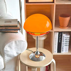 Bauhaus Dome Table Lamp with Gradient Acrylic Discs