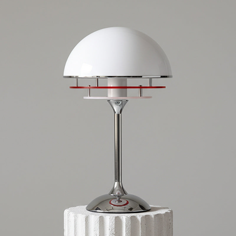 Bauhaus Dome Table Lamp with Gradient Acrylic Discs