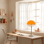 Bauhaus Dome Table Lamp with Gradient Acrylic Discs