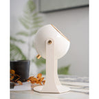 Cordless Rechargeable Table Lamp, Black & White