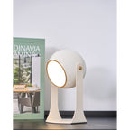 Cordless Rechargeable Table Lamp, Black & White