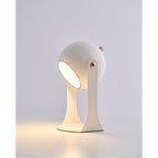 Cordless Rechargeable Table Lamp, Black & White