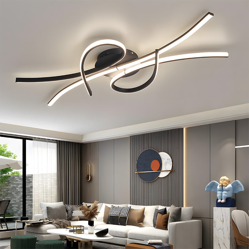SymphonyLight: Creative Ceiling Light LED Music Notes – Unique & Decorative for Living Room & Bedroom