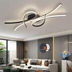 SymphonyLight: Creative Ceiling Light LED Music Notes – Unique & Decorative for Living Room & Bedroom