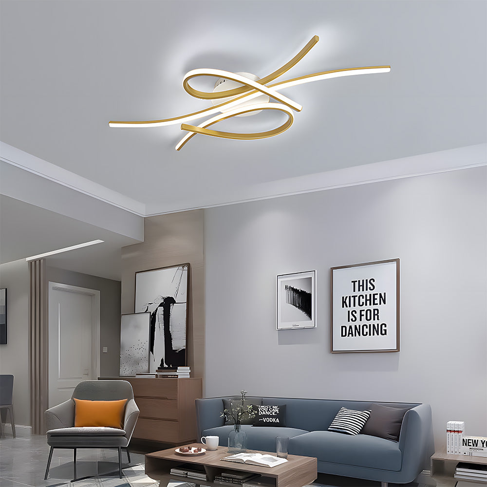 SymphonyLight: Creative Ceiling Light LED Music Notes – Unique & Decorative for Living Room & Bedroom