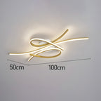 SymphonyLight: Creative Ceiling Light LED Music Notes – Unique & Decorative for Living Room & Bedroom