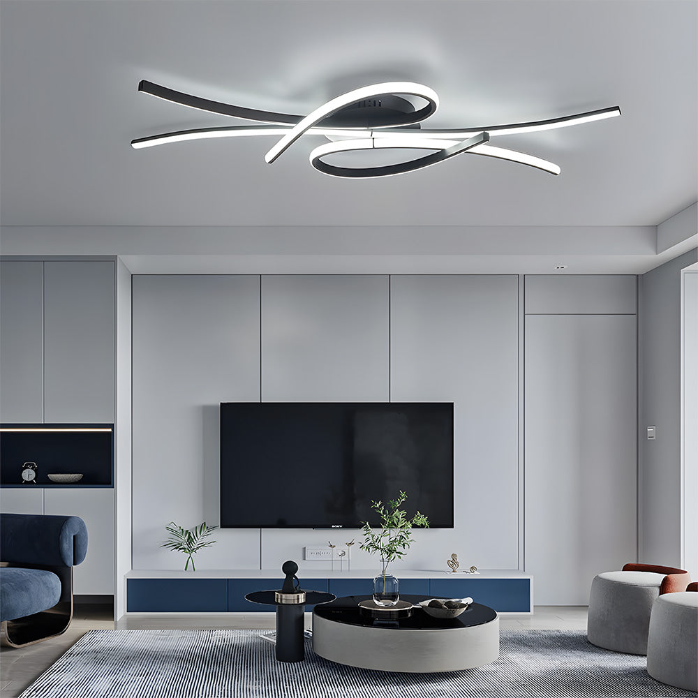 SymphonyLight: Creative Ceiling Light LED Music Notes – Unique & Decorative for Living Room & Bedroom