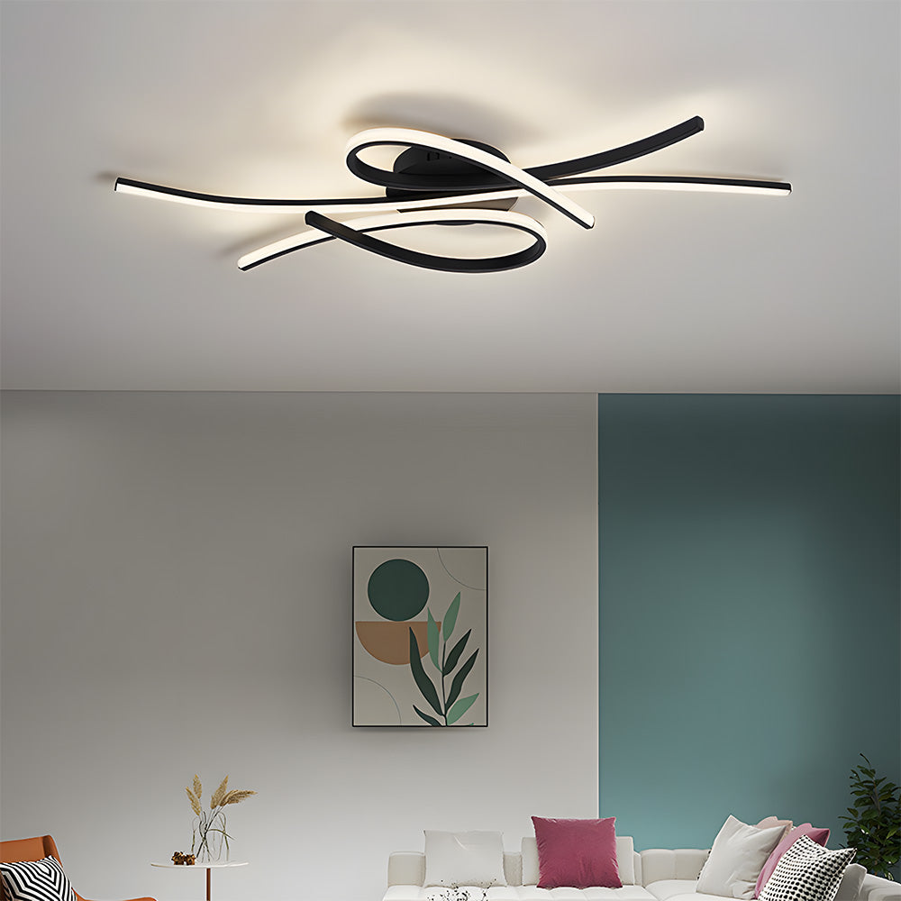 SymphonyLight: Creative Ceiling Light LED Music Notes – Unique & Decorative for Living Room & Bedroom