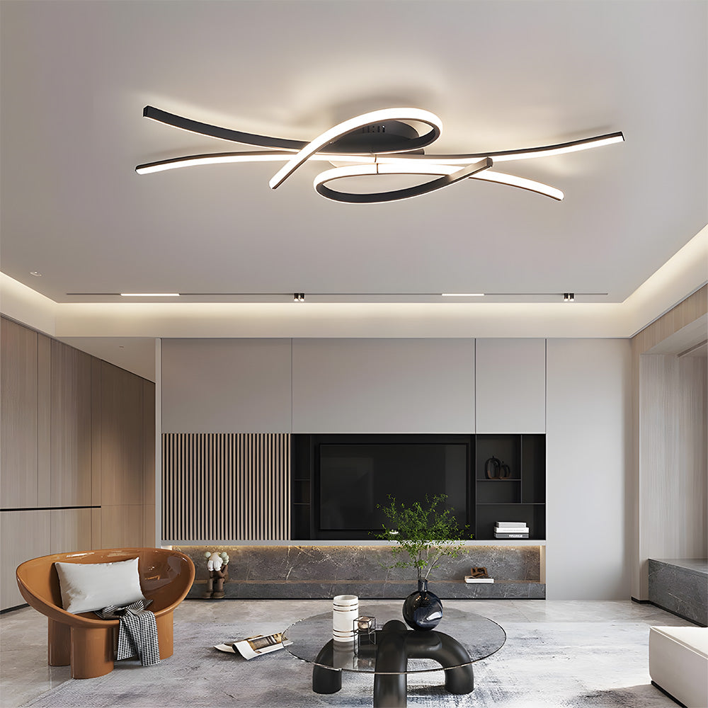 SymphonyLight: Creative Ceiling Light LED Music Notes – Unique & Decorative for Living Room & Bedroom