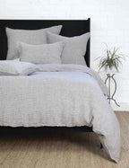 Luxe Logan Duvet Cover | Linen with Frayed Edges