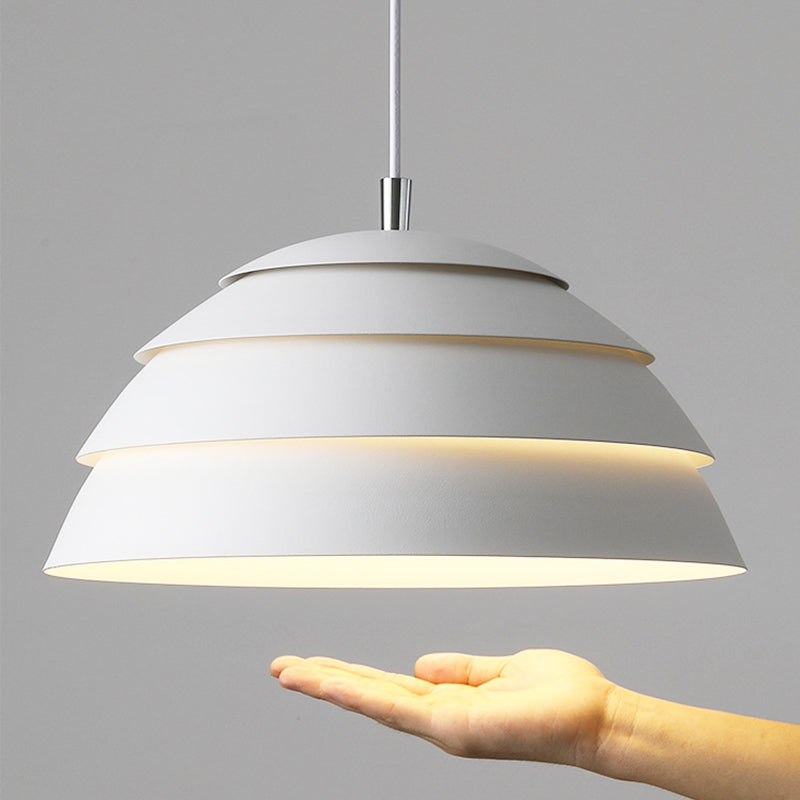 NordDome: Modern Pendant Light in Nordic Style with Aluminum Dome & LED – for Restaurants & Residential Kitchens