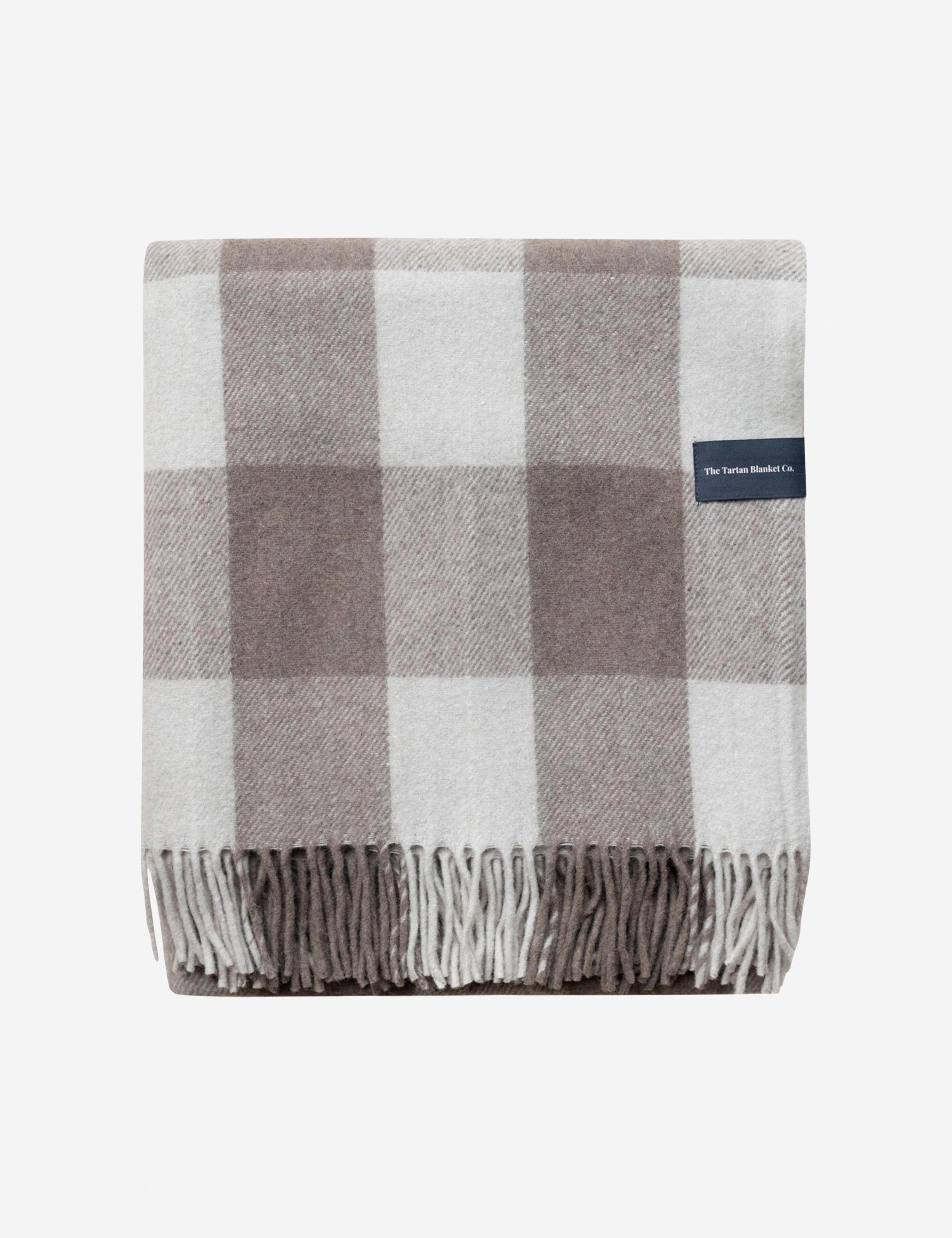 Bello Recycled Wool Throw | Soft, Durable Twill Weave Blanket