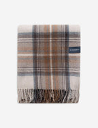 Bello Recycled Wool Throw | Soft, Durable Twill Weave