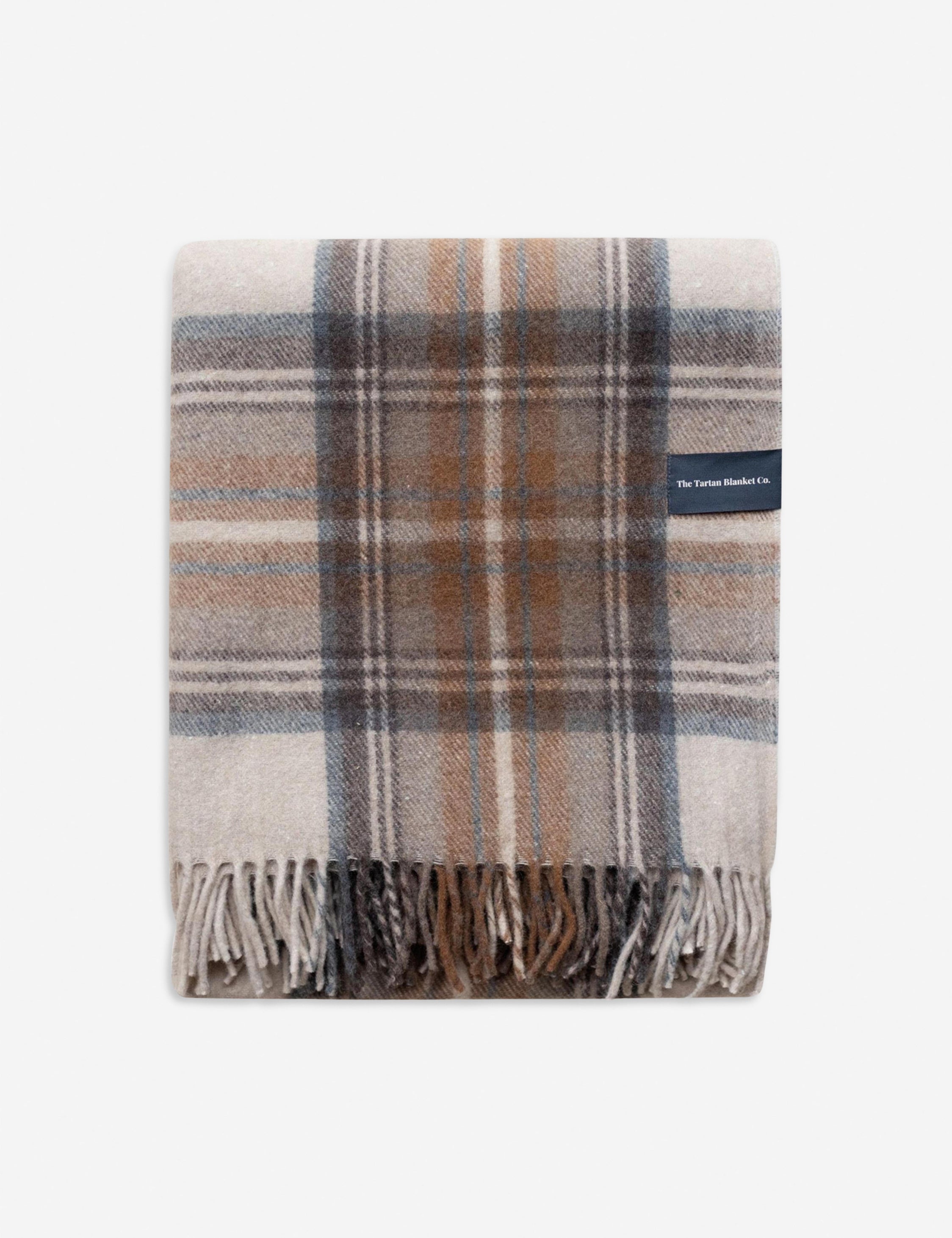 Bello Recycled Wool Throw | Soft, Durable Twill Weave Blanket