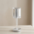 Table Lamp Crystal LED Dimmable USB Rechargeable, Elegant Design