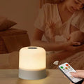 Table Lamp LED RGB Rechargeable Touch Remote Control ABS, Touch & Remote Control