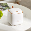 Table Waste Bin Compact Desktop Garbage Can with Lid