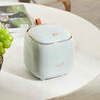 Table Waste Bin Compact Desktop Garbage Can with Lid