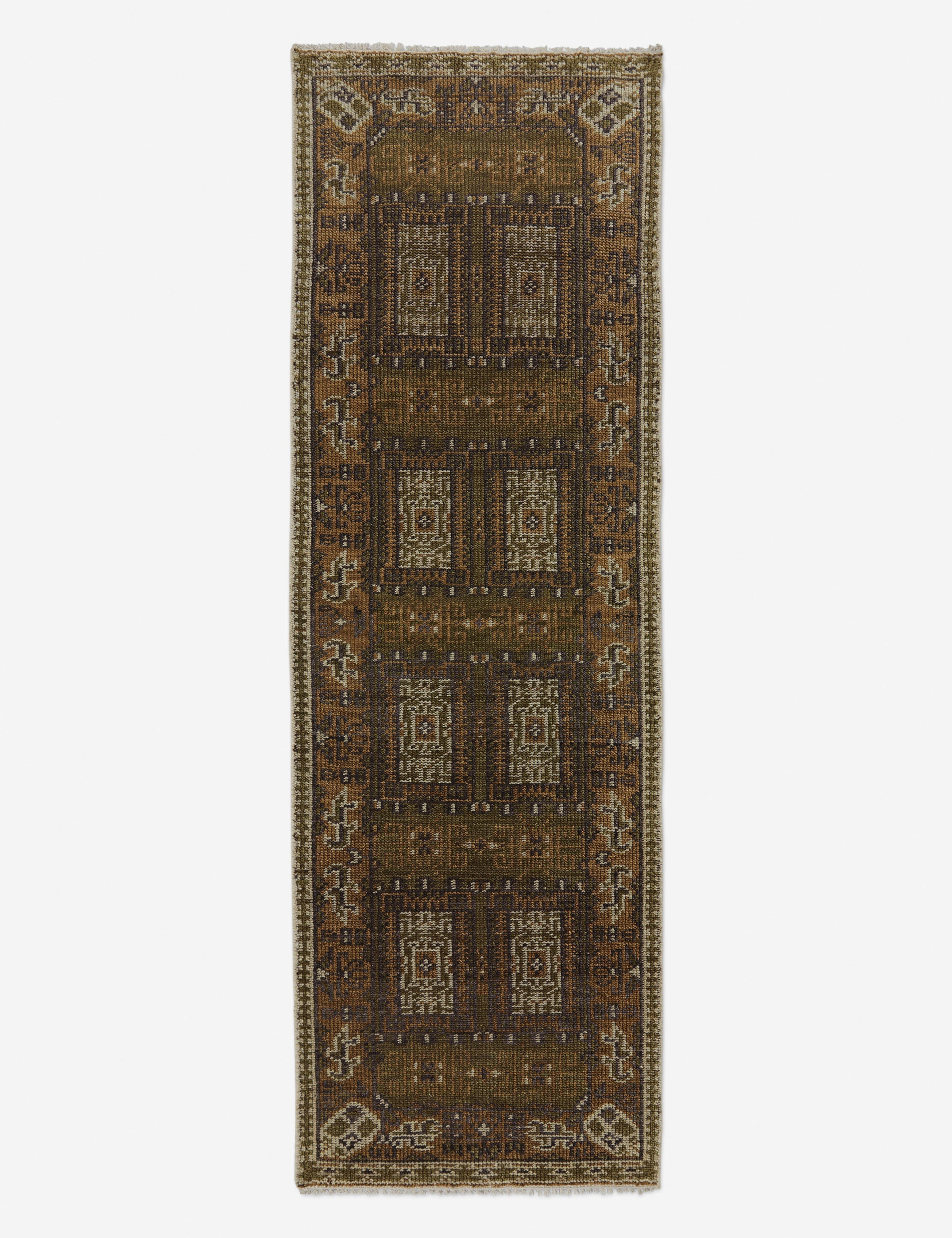 Talon Hand-Knotted Wool Rug | Traditional Motif, Low Pile