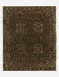 Talon Hand-Knotted Wool Rug | Traditional Motif, Low Pile