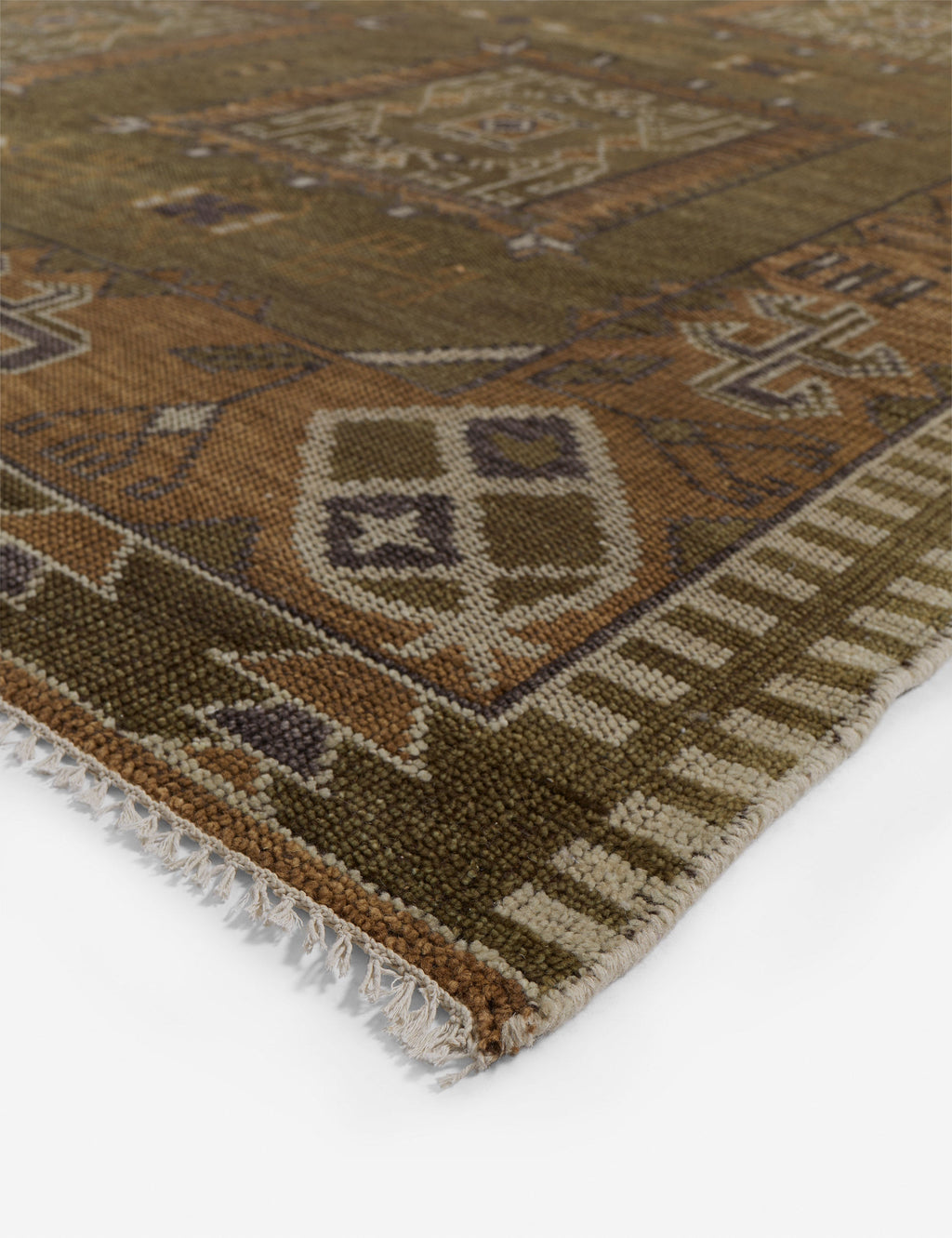 Talon Hand-Knotted Wool Rug | Traditional Motif, Low Pile
