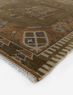 Talon Hand-Knotted Wool Rug | Traditional Motif, Low Pile