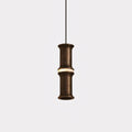 Alabaster Bamboo-Joint LED Pendant Light
