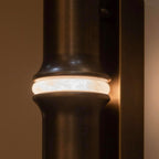 Alabaster Bamboo-Joint LED Wall Sconce