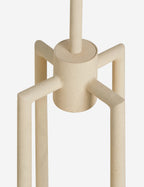 Talon Chandelier | Dome Shades, Angular Frame