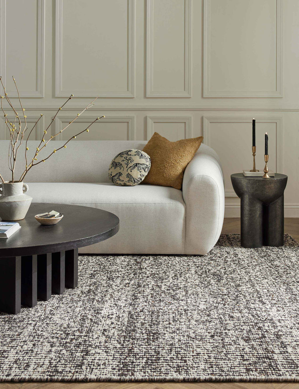 Tierra Handwoven Wool Rug | Durable, Soft Texture