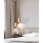 Natural Travertine Pendant Light, Wabi-Sabi Style