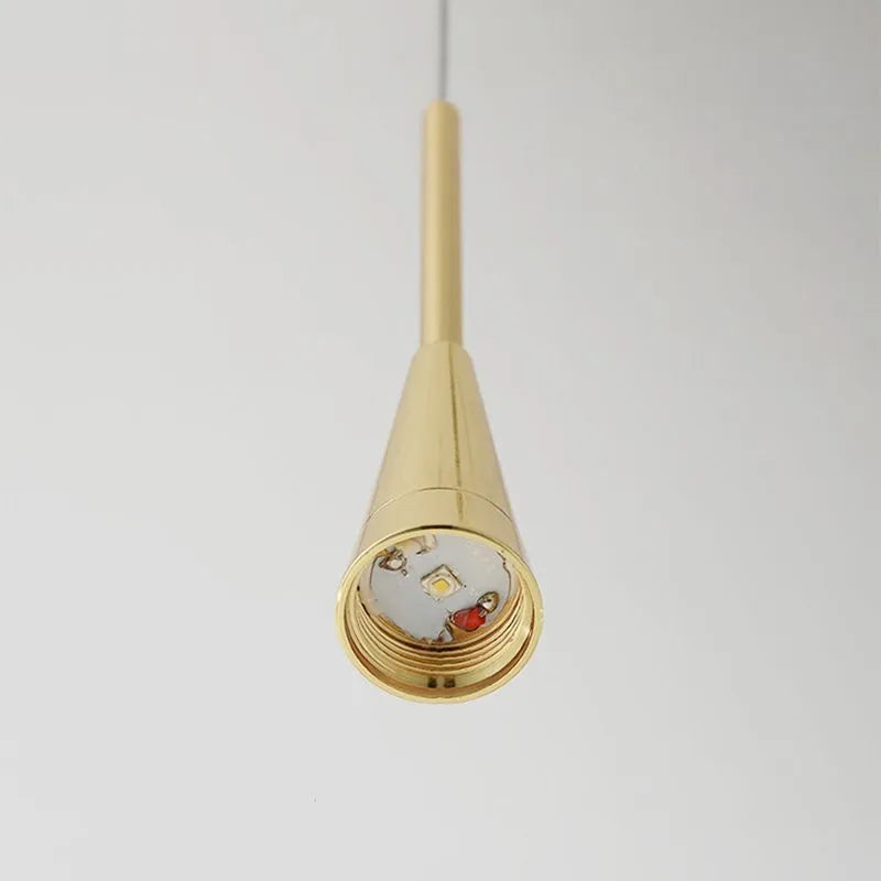 Glass Teardrop Pendant Light, LED Included, Hardwired, IP20 Rated