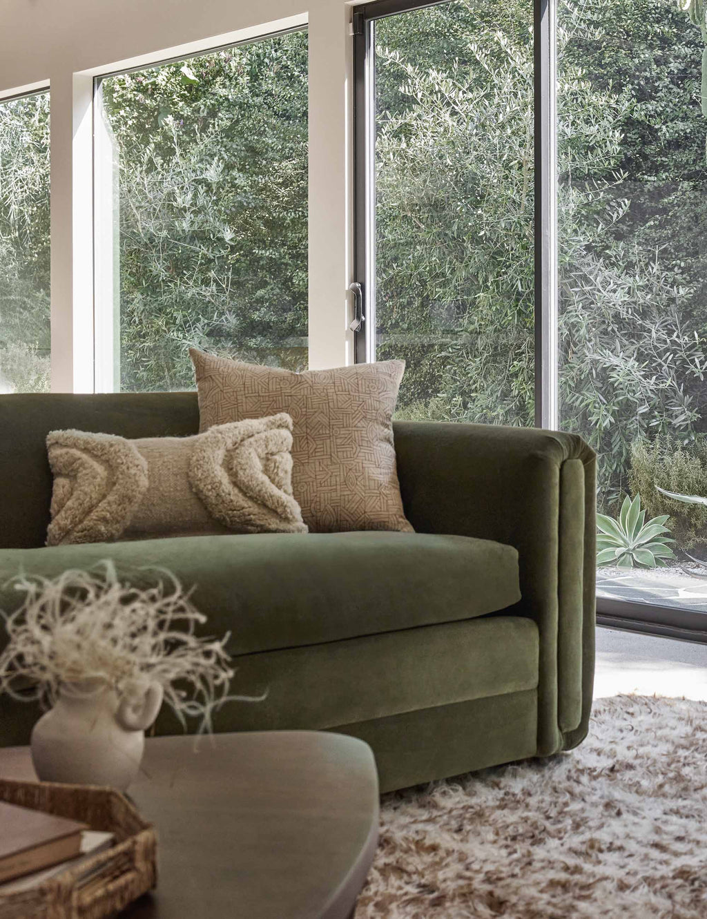 Aero Arches Pillow | High-Low Texture, Minimalist Design