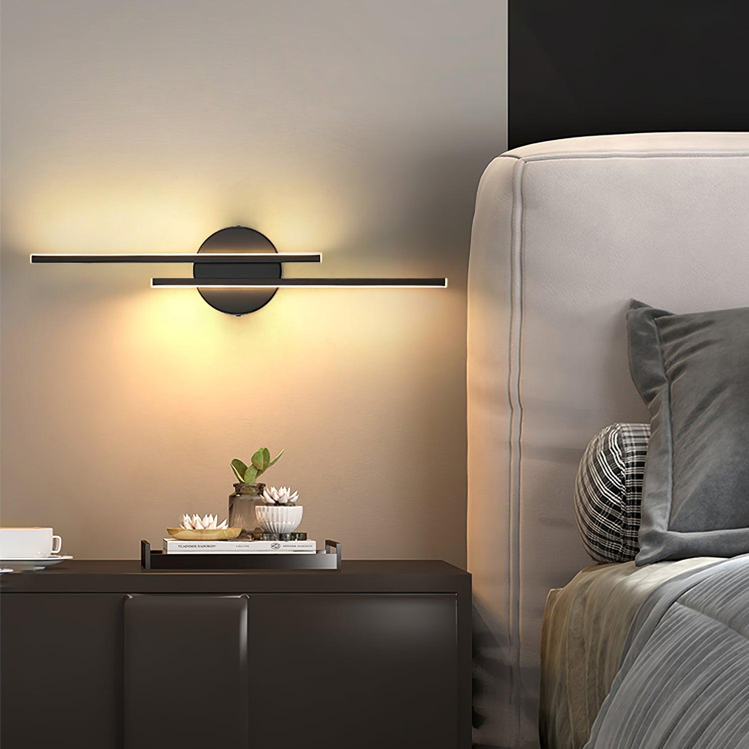 Slim LED Vanity Wall Lamp, Adjustable White Light