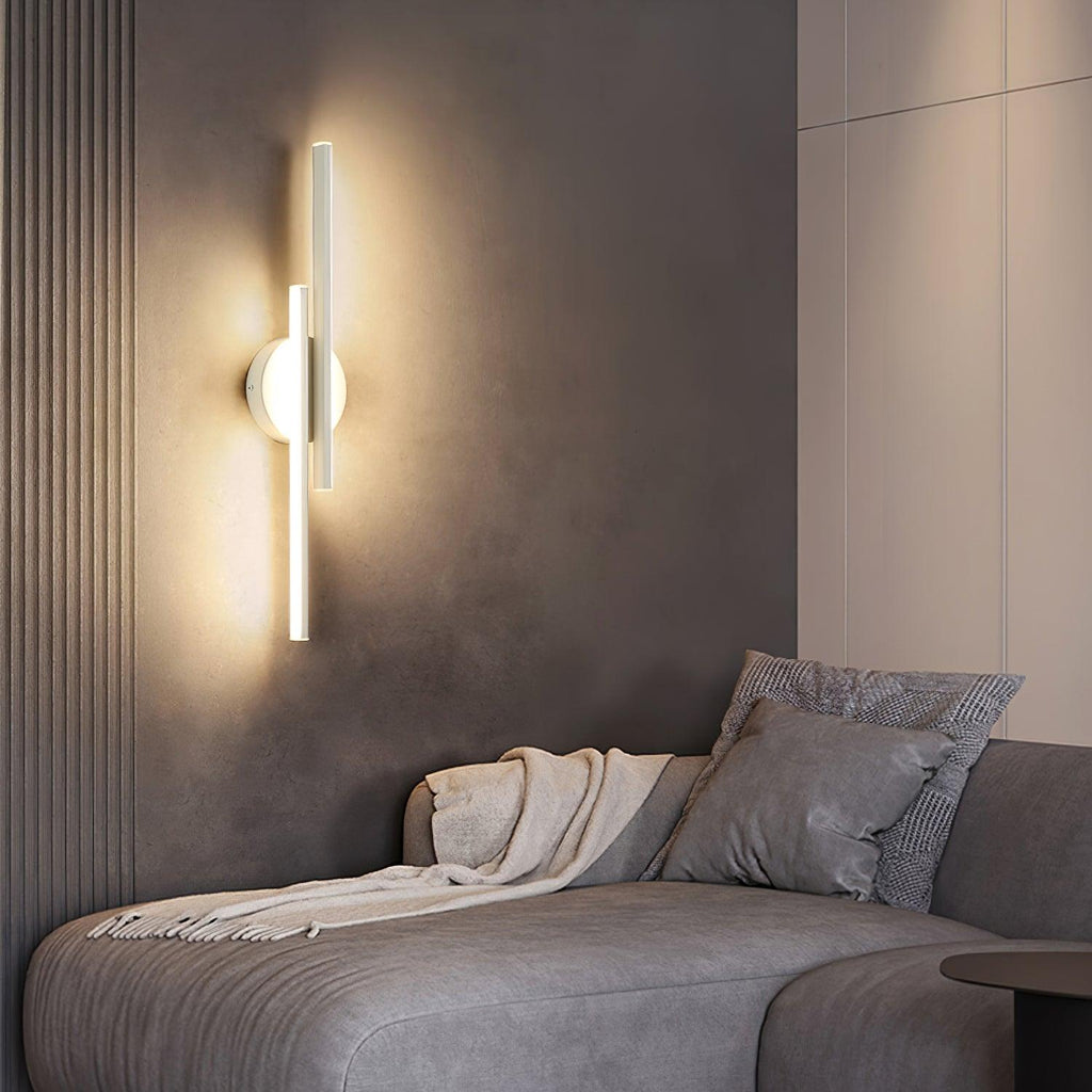 Slim LED Vanity Wall Lamp, Adjustable White Light