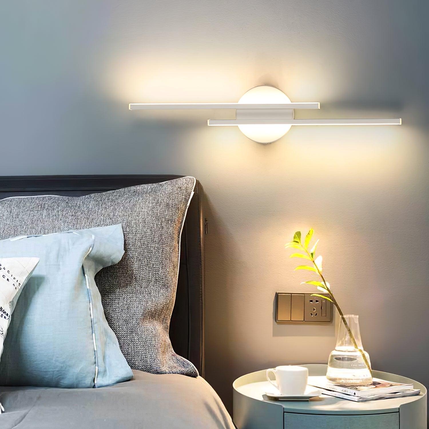 Slim LED Vanity Wall Lamp, Adjustable White Light