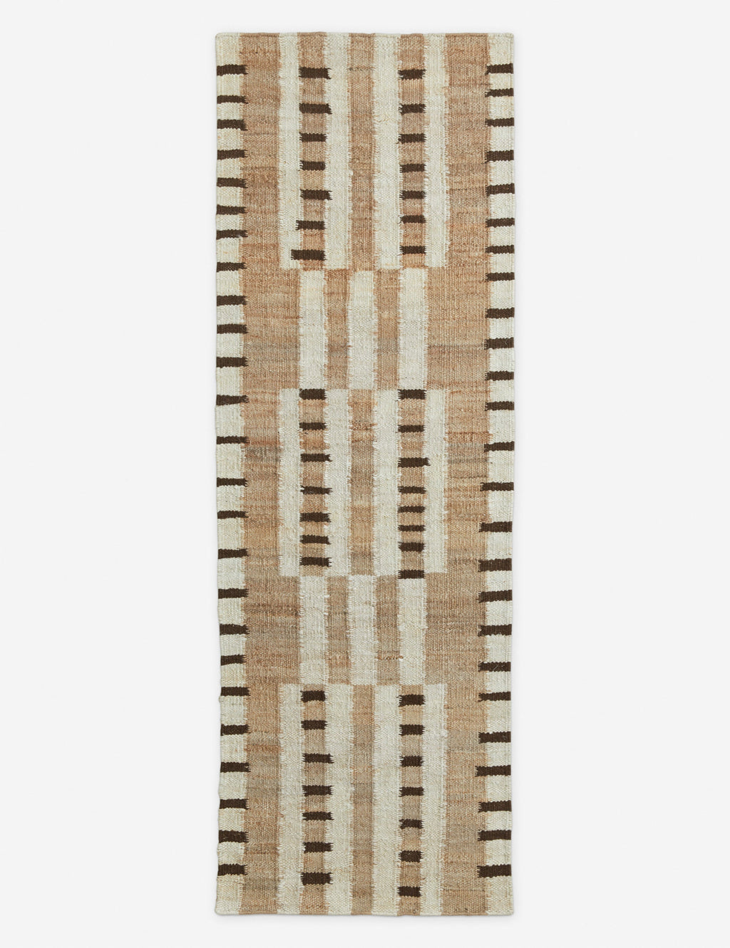 Tempo Jute Rug | Handcrafted Flatweave, Eclectic Pattern