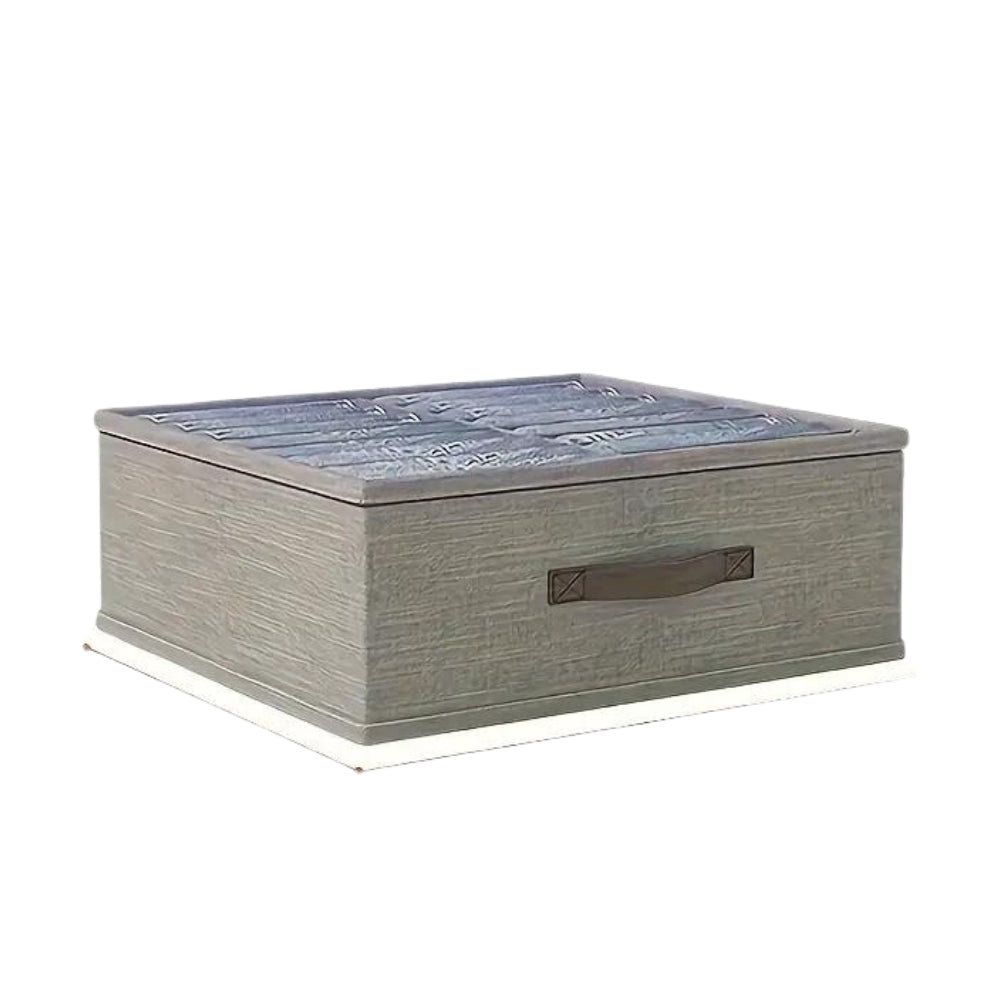 TextilOrdnung: Storage Box Gray – decorative, durable & versatile for clothing, underwear & household items