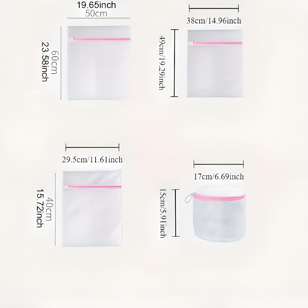 TextilSchutz: Laundry Bag Made of Mesh Fabric – Tear-Resistant, Practical & Perfect for Underwear, Blouses & Baby Clothes