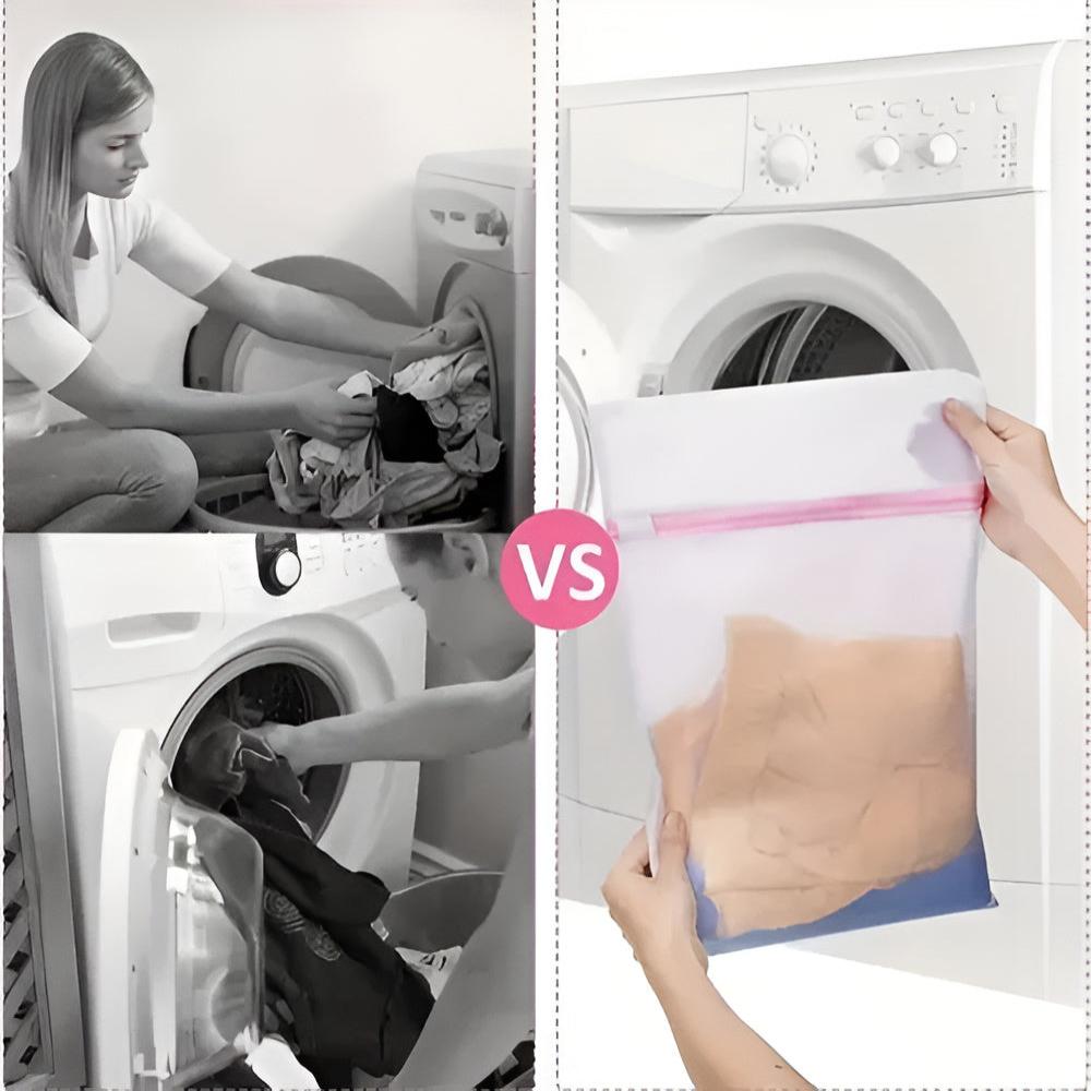 TextilSchutz: Laundry Bag Made of Mesh Fabric – Tear-Resistant, Practical & Perfect for Underwear, Blouses & Baby Clothes