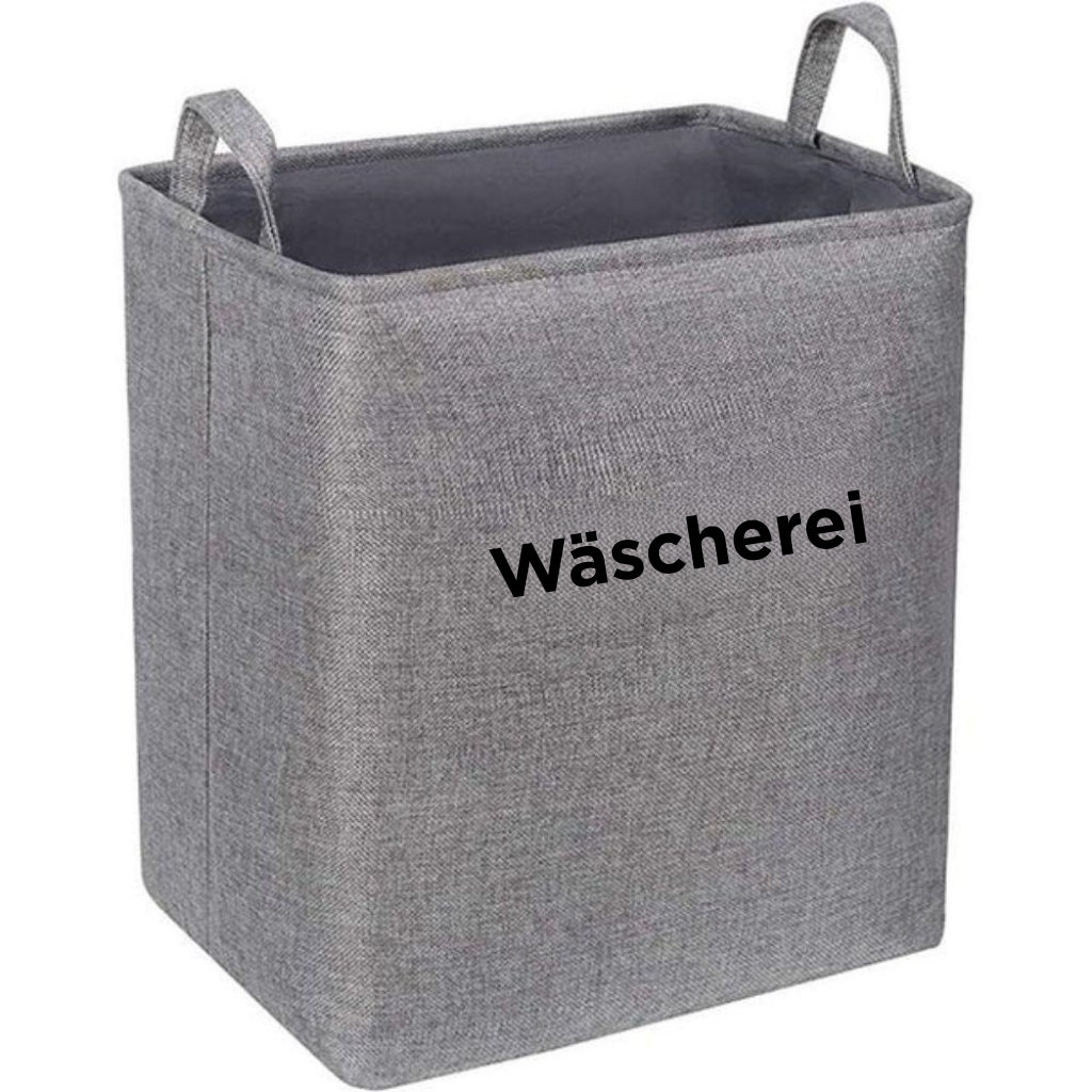 TextileMagic: collapsible fabric laundry basket with handles – lightweight, decorative & practical for bedrooms & bathrooms