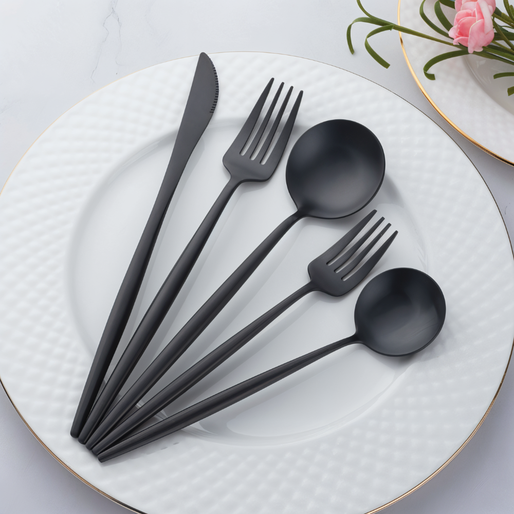 Roviano – Stainless Steel Cutlery Set 4 Piece Box Set