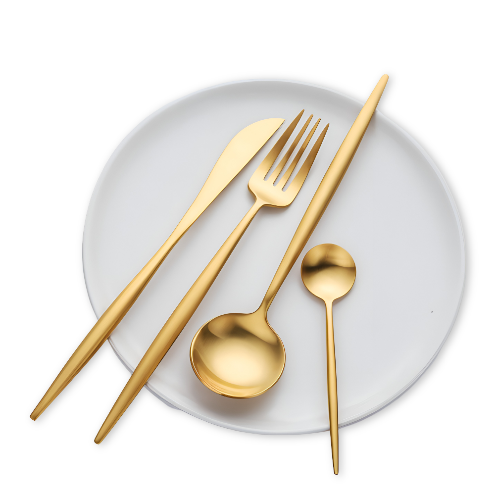 Roviano – Stainless Steel Cutlery Set 4 Piece Box Set