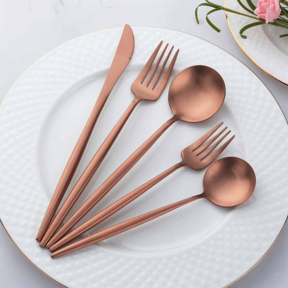 Roviano – Stainless Steel Cutlery Set 4 Piece Box Set