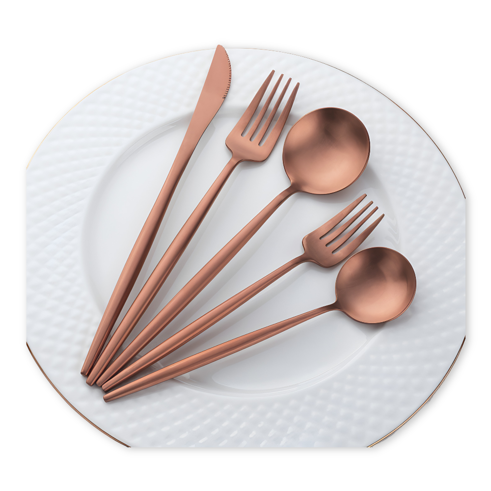 Roviano – Stainless Steel Cutlery Set 4 Piece Box Set
