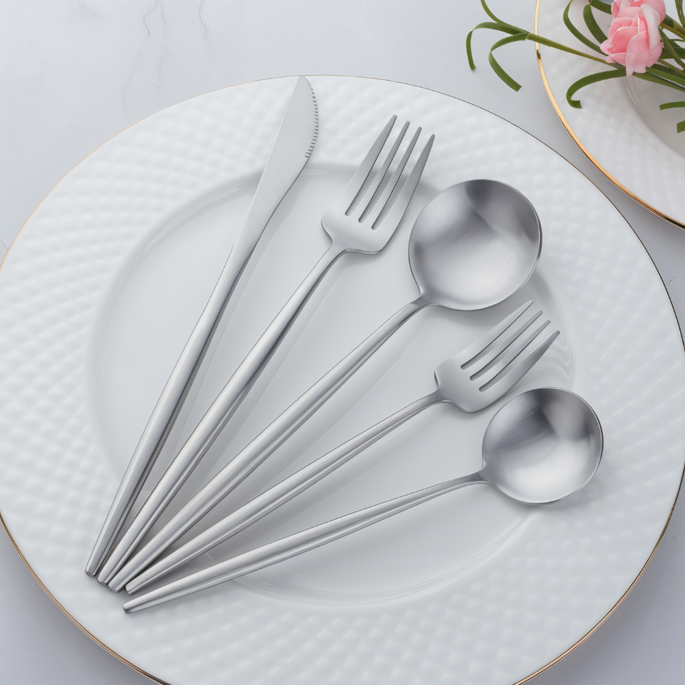 Roviano – Stainless Steel Cutlery Set 4 Piece Box Set