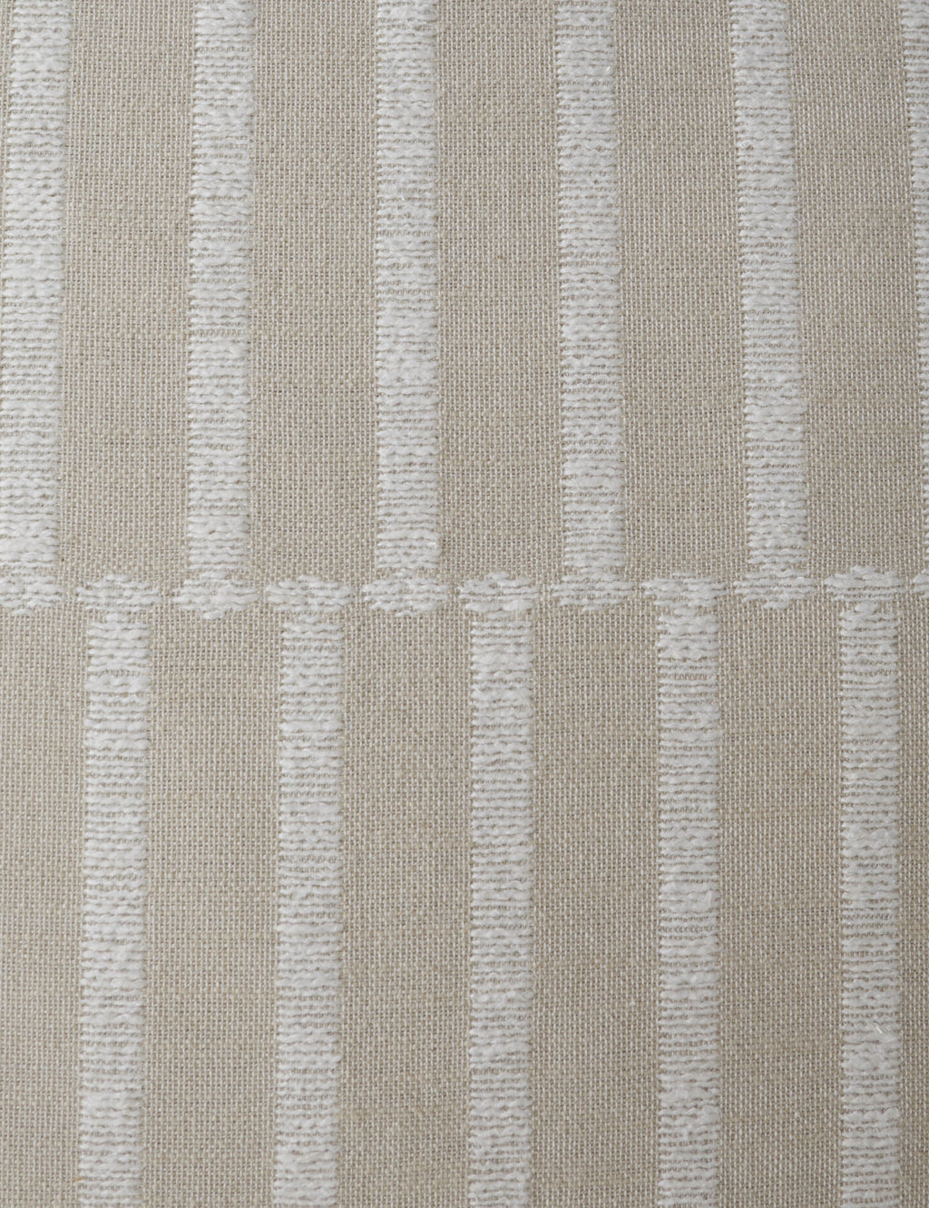 Tessera Throw Pillow | Offset Stripe Motif, Modern Design